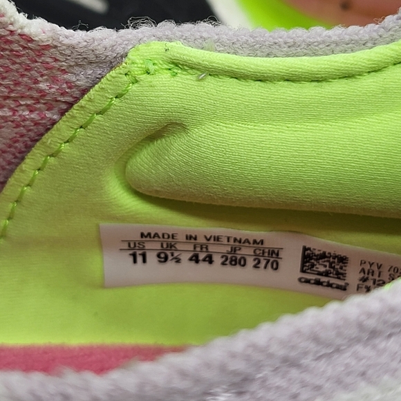 adidas Ultra Boost 21 White Tint Rose Women's Running Shoes Size 11 - Picture 8 of 8